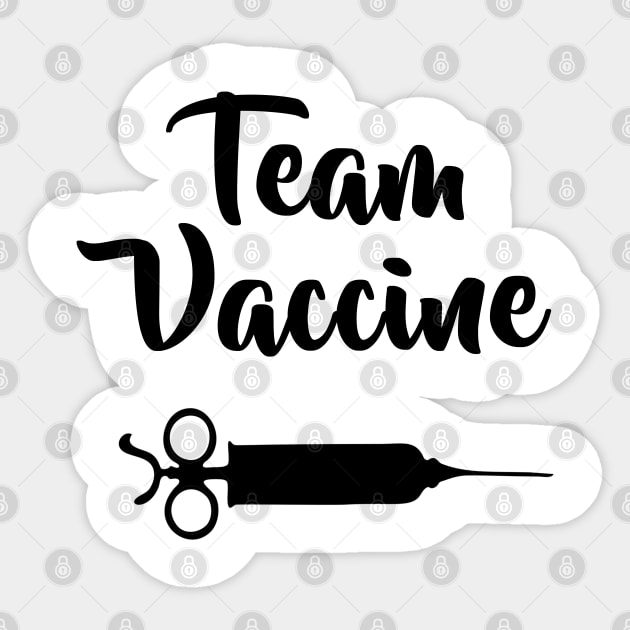 Team Vaccine Sticker by Gear 4 U